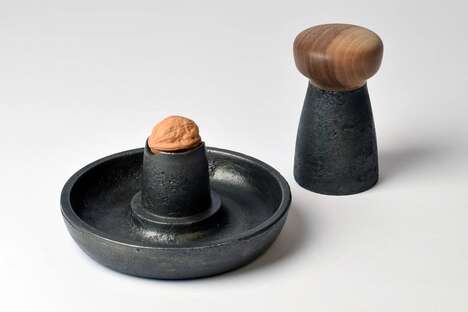 Hand-Operated Rustic Nutcrackers