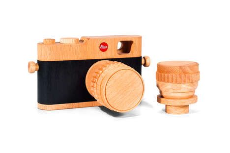 Ornamental Wooden Cameras