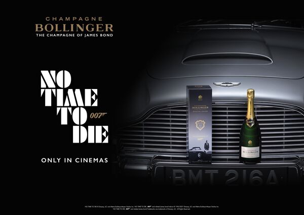 Spy Film-Inspired Champagnes