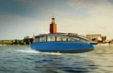 Above-Water Hydrofoil Ferries