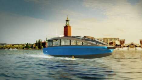 Above-Water Hydrofoil Ferries