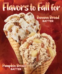 Pumpkin Bread Ice Creams
