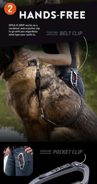 Carabiner-Style Dog Leashes Image 3