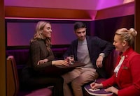 Booth-Style Airplane Seating Image 1