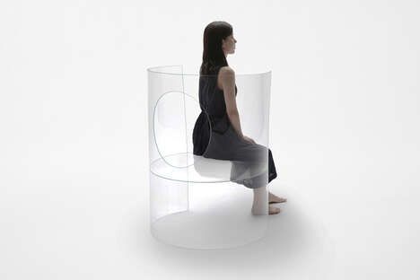 Minimalist Inverted Chair Designs