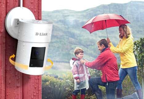 Panning AI-Enabled Security Cameras