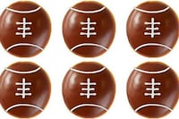 Football-Themed Doughnuts Image 1