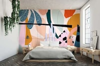 Abstract Geometric Wallpaper Patterns Image 3