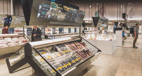 App-Monitored Futuristic Supermarkets