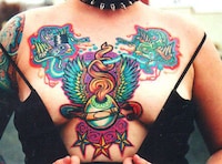 Inked Cleavage Image 5
