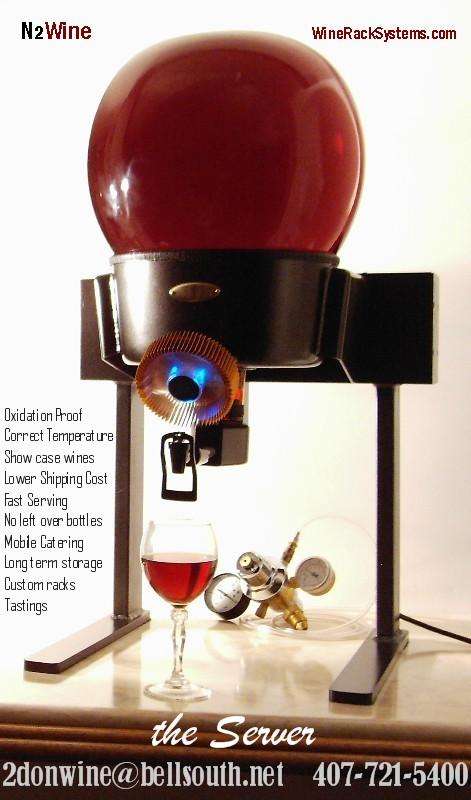 Spherical Wine Kegs