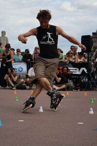 Inline Skating Slalom Image 2