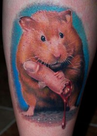 Killer Hamster Tattoos
