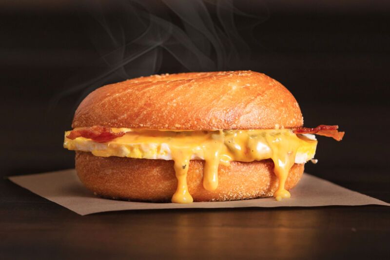 Breakfast Queso Sandwiches