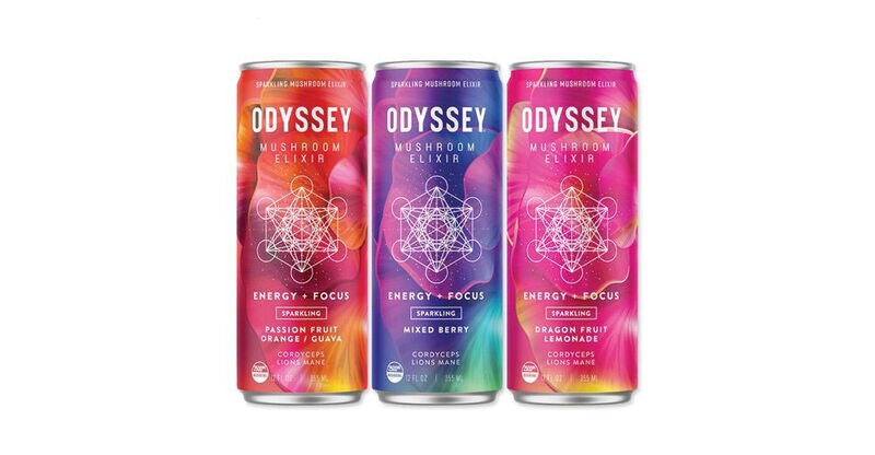 Sparkling Mushroom Elixirs