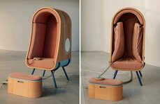 Stress-Reducing Hugging Chairs