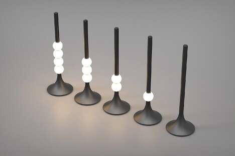 Abacus-Inspired Lighting Fixtures