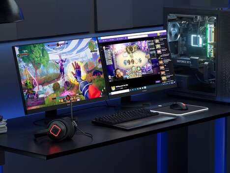 Immersive Life-Like Gaming Monitors