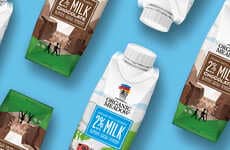 On-the-Go Resealable Milk Cartons