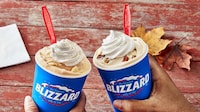 Autumnal Ice Cream Menus Image 1