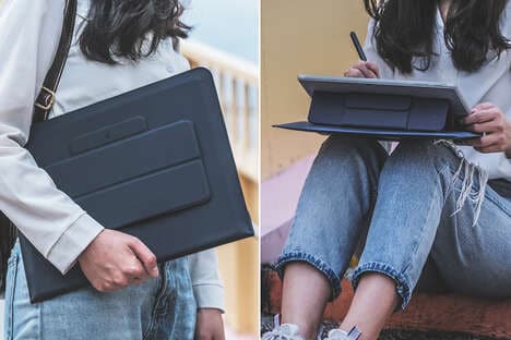 Ergonomic Laptop Sleeve Stands