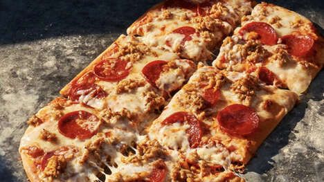 Meaty Pizza-Style Flatbreads