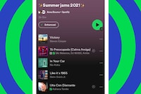 Algorithmically Enhanced Music Playlists Image 1