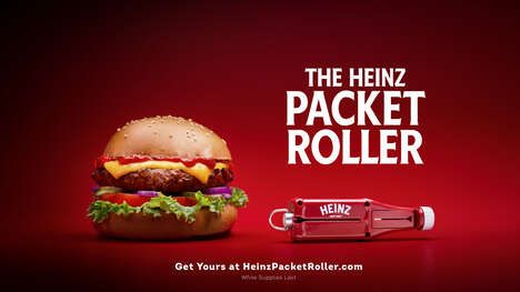 Branded Ketchup Packet Rollers