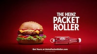 Branded Ketchup Packet Rollers Image 1