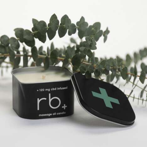 CBD-Infused Massage Candles