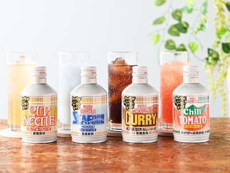 Noodle Soup-Inspired Sodas