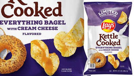 Bagel-Flavored Snack Chips