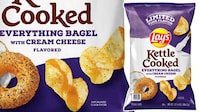 Bagel-Flavored Snack Chips