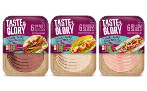 Vegetarian-Friendly Sandwich Slices