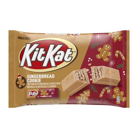 Gingerbread-Flavored Wafer Bars