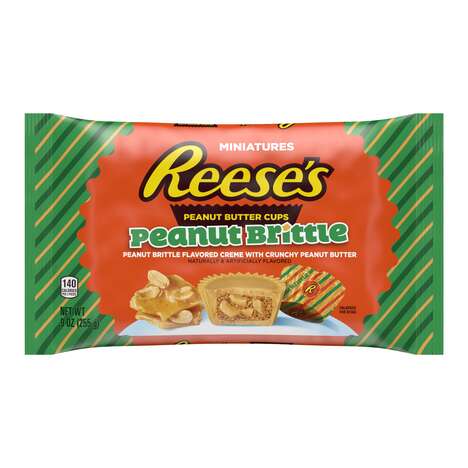 Bite-Sized Peanut Brittle Cups