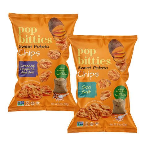 Air-Popped Sweet Potato Chips