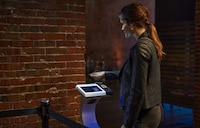 Palm-Scanning Ticket Pedestals Image 1