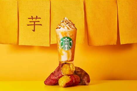 Roasted Sweet Potato Frappuccinos