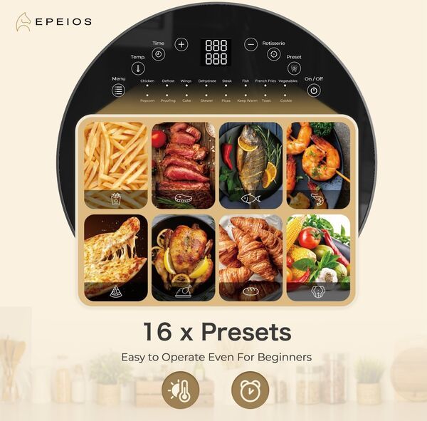 Multifunctional Air Fryer Ovens : EPEIOS CP247A