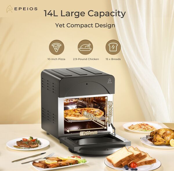 Multifunctional Air Fryer Ovens : EPEIOS CP247A