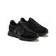 All-Black Synthetic Sneakers Image 2