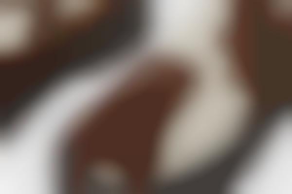 Cow-Print Textural Footwear