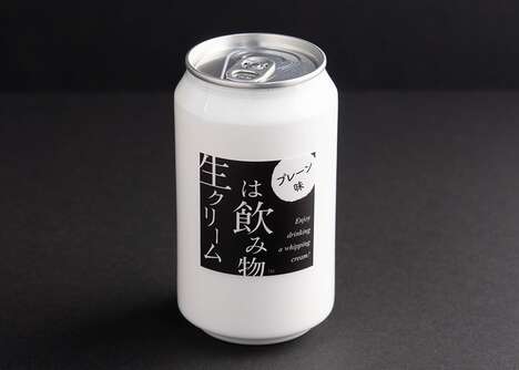 Drinkable Whipped Creams