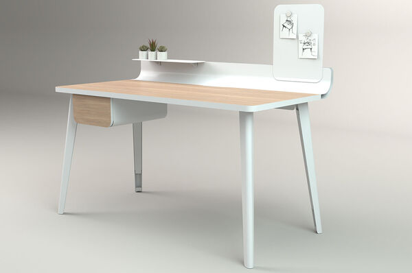 Invitingly Organized Minimalist Desks