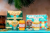 Tiki-Inspired  Alcohol Packs
