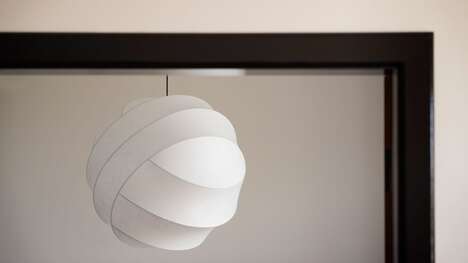 Sculptural Cocoon Pendant Lights