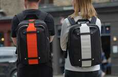 Organics-Infused Plastic Backpacks