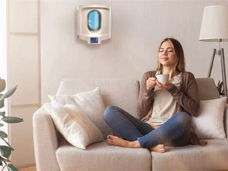 Fresh Air-Powered Cooling Systems