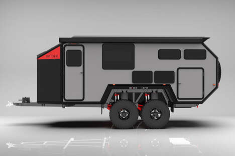 Elegant Off-Grid Camper Trailers